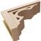 Ekena Millwork 7"W x 21"D x 14"H Classic Sheridan Rough Cedar Woodgrain TimberThane Corbel, Primed Tan CORUR07X21X14SHERCPR - alternate 2
